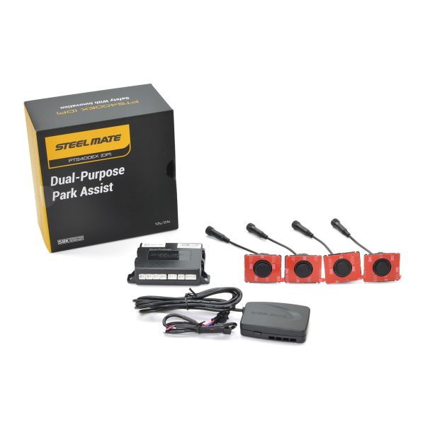 thumbnail image 2 of AM Autoparts Rear Parking Assist Sensor Kit – 4pc – Fits Durango, Nitro, Liberty, Aspen 2007-2009 – 10-Year Warranty 2 of 6
