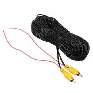Rear Camera Extension Cable RCA Male To RCA Male 10m