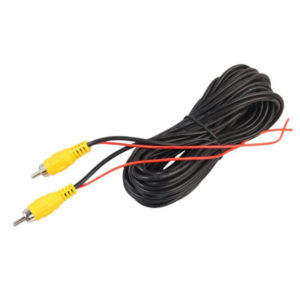 Rear Camera Extension Cable RCA Male To RCA Male 5m