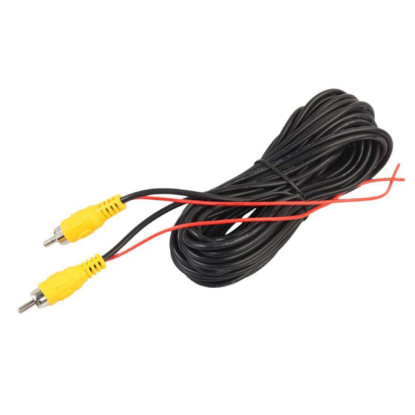 Câble D'extension RCA Mâle à Femelle – 1 Mètre – Pour Autoradio, Audio, Console, Caméra De Recul – Transmission Claire